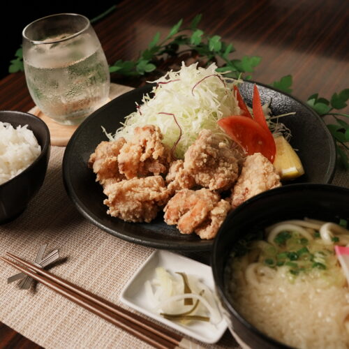 極み・塩から揚げ定食