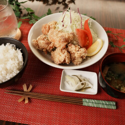 レディース・塩から揚げ定食
